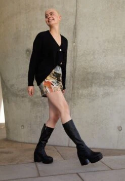 MTNG Setenta - Botas Con Plataforma - Black