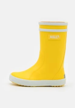 Aigle Lolly Pop Unisex - Botas De Agua - Jaune/Blanc