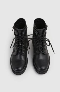 Pepe Jeans Botas Con Cordones - Black -Boots & Style abaf183872da4e3b9134dbf1fc6c31e1