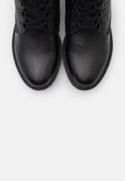 Geox Hoara - Botines Con Cordones - Black -Boots & Style aceaa8bb6f4b4a8eb00439e3cd530f41