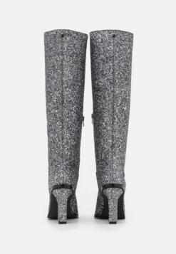 Buffalo Vegan Zoe Boot - Botas De Tacón - Gun Glitter -Boots & Style af68371f8bf54597a3e5680fae69a7e6