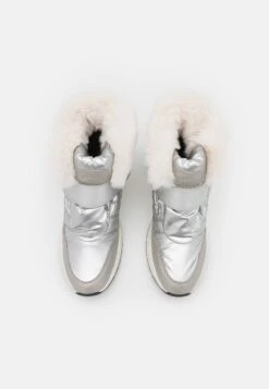 Geox Falena- Botines Con Plataforma - Silver/Light Grey -Boots & Style b0560bb531e446698fecc8ded0a5dcbc