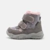 Superfit Glacier - Botas Para La Nieve - Grau/Rosa