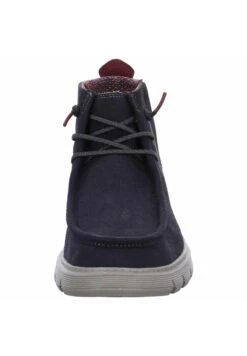 Hey Dude Boris Eco - Botines Con Cordones - Blau -Boots & Style b2aa46f69e6840338e016c0c0bab91ad