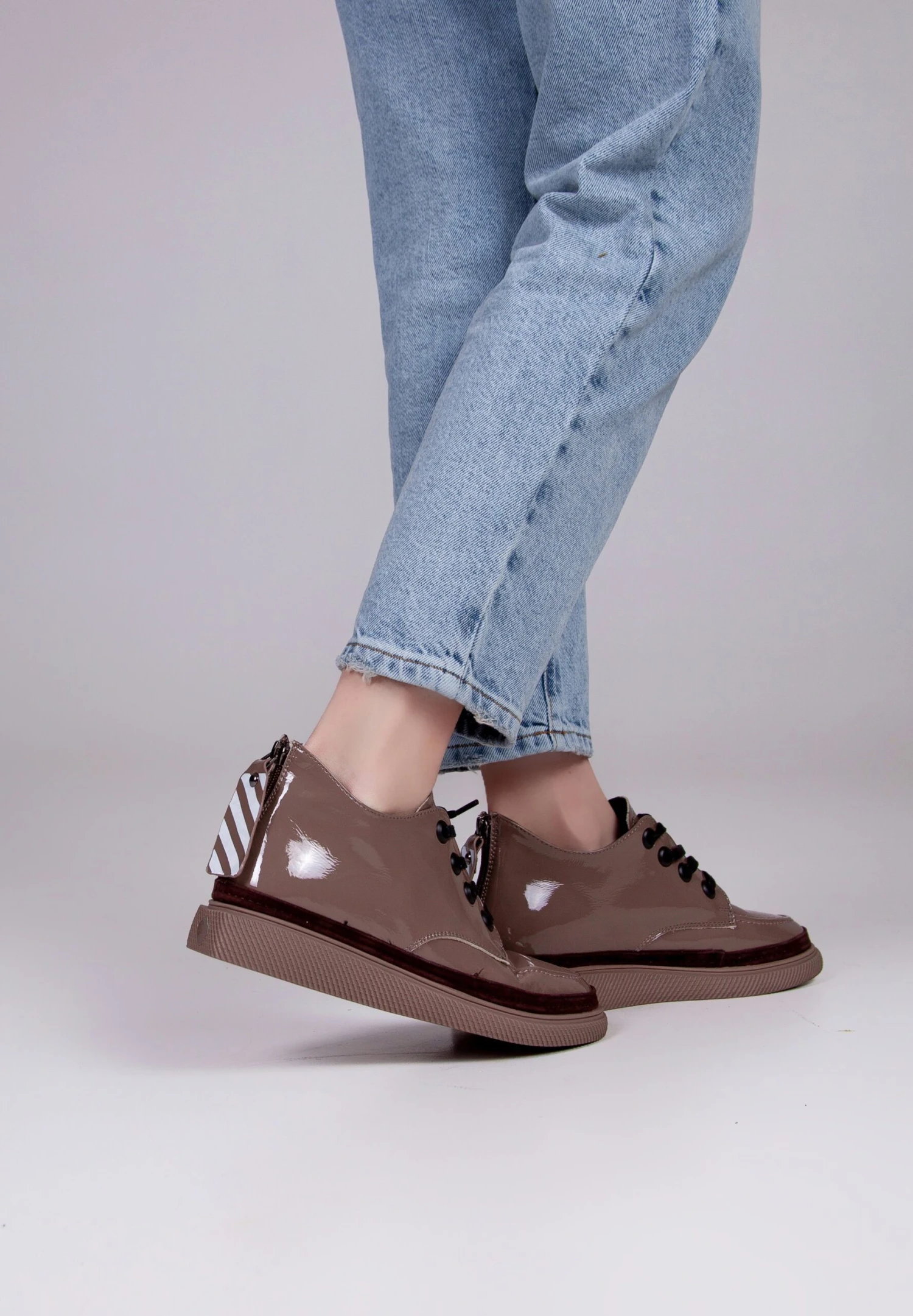 Botines Bajos - Beige 3 Botines Bajos - Beige - Imagen 3