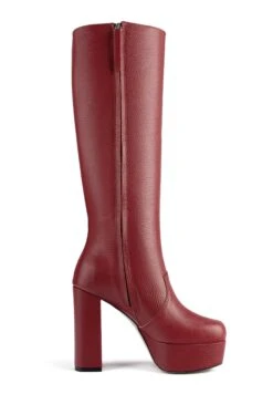 L37 Behind Closed Doors - Botas De Tacón - Red -Boots & Style b58b2363e4d040638233d4a610da5b39