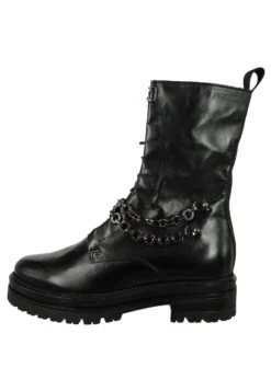 MJUS Doble- Botines Con Plataforma - Nero