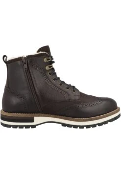 Pantofola D'Oro Botines Con Cordones - Coffee Bean -Boots & Style b6b75c1ba5754dd89bf5b031e9777d19