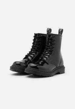 Dr. Martens 1460 Mono - Botines Con Cordones - Black -Boots & Style bbbf0d4e60da4b18809ce19218af81fc