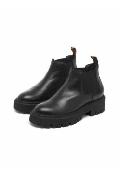 Bianco Chelsea- Botines Con Plataforma - Black -Boots & Style c9094a7833be401d88d261fa30ec0eb9