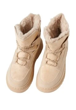 Koroshi Botas Para La Nieve - Beige 8 Koroshi Botas Para La Nieve - Beige -Boots & Style cb606ca683b64583b75c313cc6eb062b