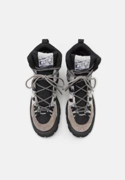 MSGM Hiking Boots - Botines Con Cordones - Black/Grey -Boots & Style d18427a6144f4a11940bf8b23590d9b5