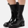 IRO Batna - Botas Con Plataforma - Black