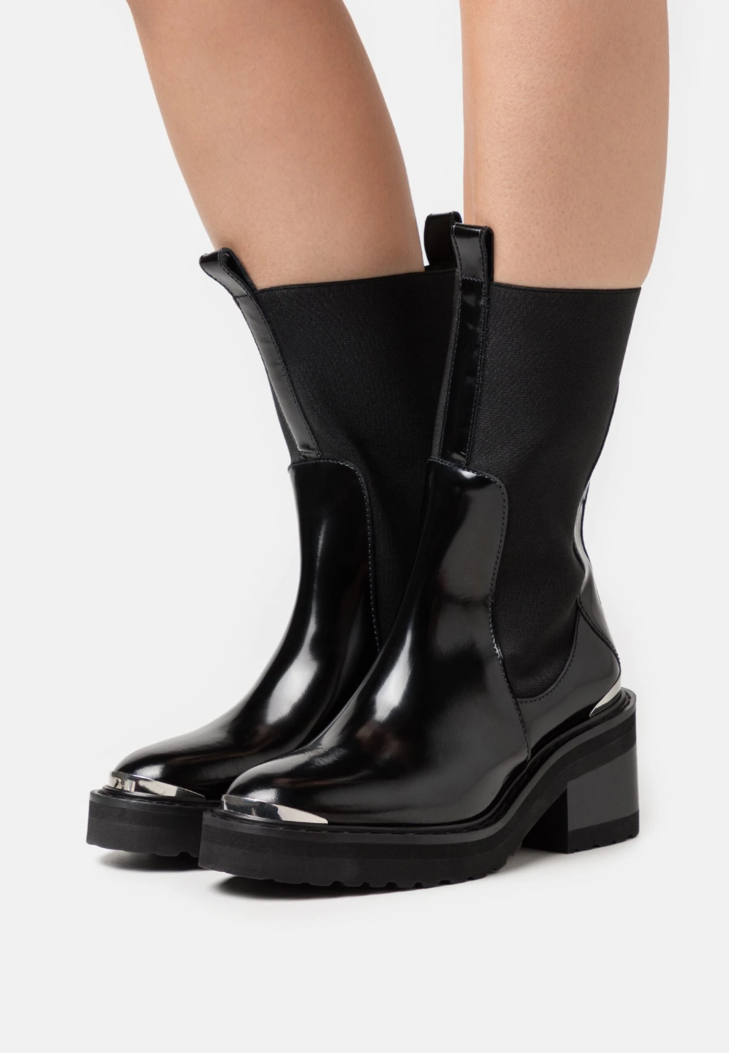 IRO Batna - Botas Con Plataforma - Black 1 IRO Batna - Botas Con Plataforma - Black