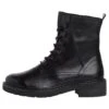 Marco Tozzi Botines Con Plataforma - Black Uni