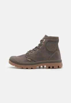 Palladium Pampa Hi Wax Unisex - Botines Con Cordones - Major Brown