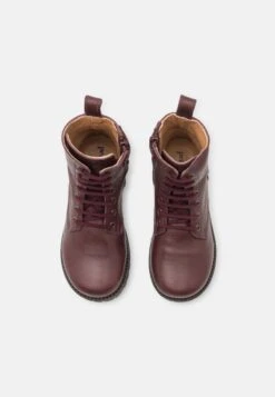 Unisex - Botines Con Cordones - Plum -Boots & Style d73d7e30e31c47eda6007a6063d97e67