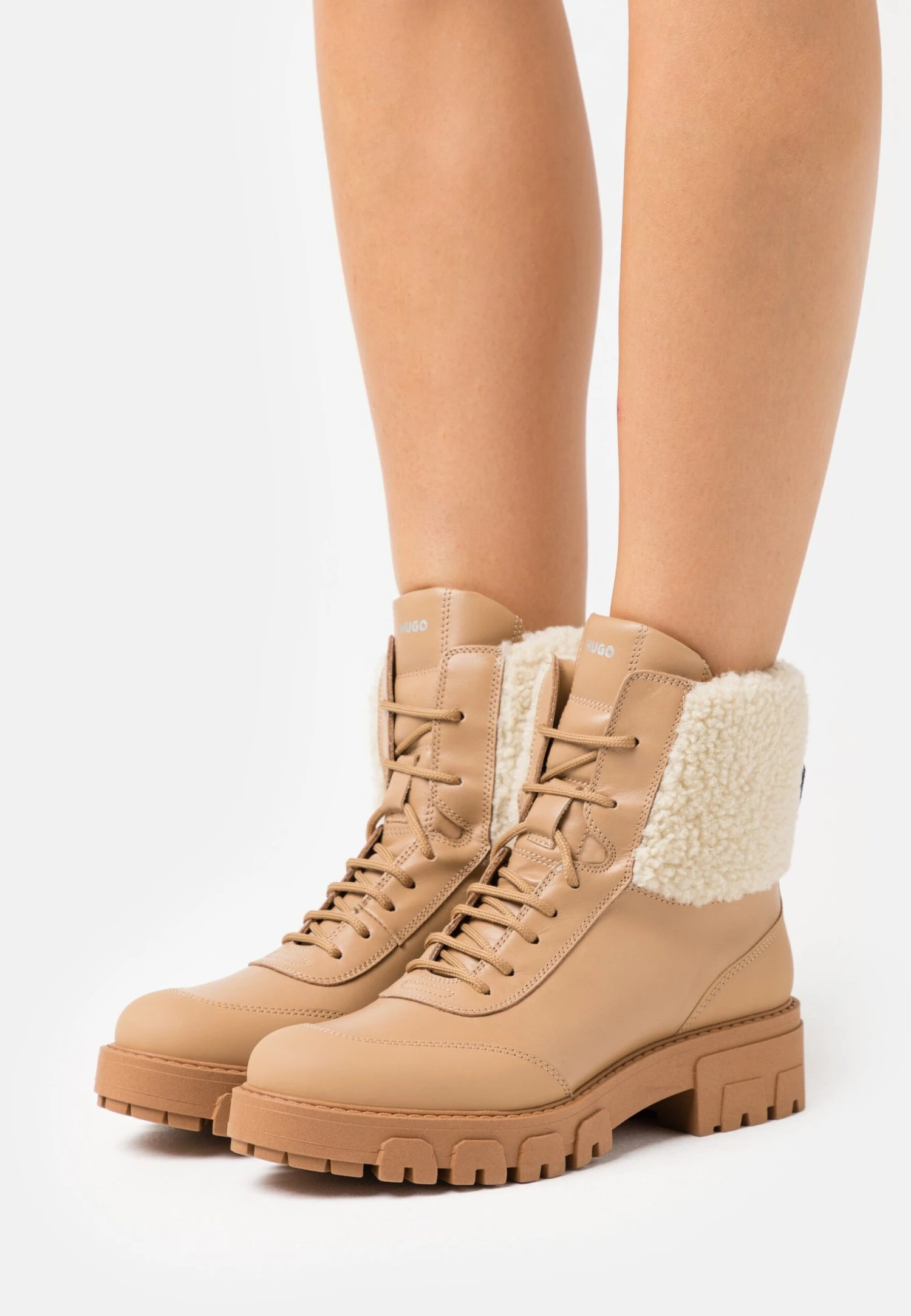 Hugo Axel Lace - Botas Para La Nieve - Light/Pastel Brown 1 Hugo Axel Lace - Botas Para La Nieve - Light/Pastel Brown