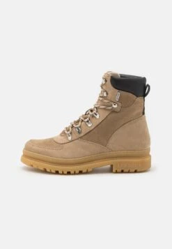 Les Deux Tyler- Botines Con Cordones - Beige