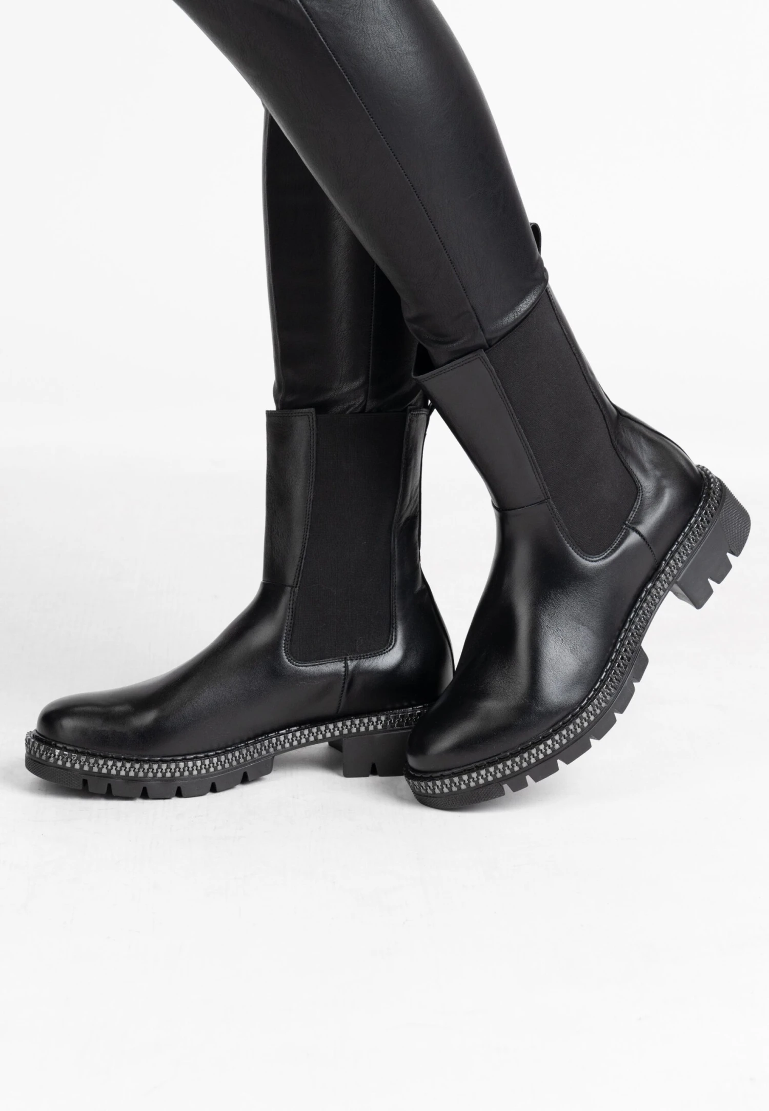 Dreimaster Botines - Schwarz 1 Dreimaster Botines - Schwarz