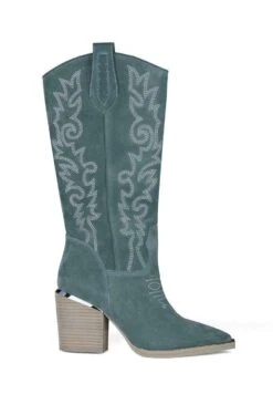 Alma En Pena Cynar - Botas Camperas - Azul Jaspeado