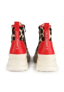 Botines Con Plataforma - Red -Boots & Style e5b492770941461582205b8d9a783342