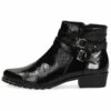 Caprice Botines - Black Naplak
