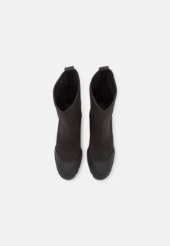 Calvin Klein Jeans Platform Knit Sock- Botines Con Plataforma - Triple Black -Boots & Style ec3fd80f7163488492a6eb8d9fb7d7d6