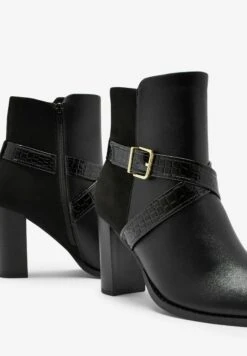 Next Forever Comfort Buckle Detail Standard - Botines Bajos - Black -Boots & Style f08ab26502a040a893ac0d7902ff55fb
