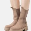 Apple Of Eden Botas Con Plataforma - Taupe