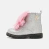 Monnalisa Anfibio Con Fiocchi- Botines - Argento/Rosa